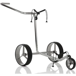 Jucad Carbon 3-Wheel Silver/Black Golf Trolley