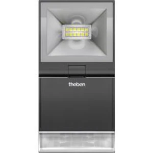 LED vonkajšie osvetlenie s PIR senzorom Theben theLeda S10 BK 1020922, 10 W, N/A, čierna