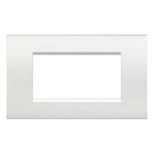 Legrand rám Living&Light bílá LNA4804BI