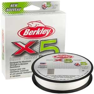 Berkley splétaná šňůra x5 crystal 150 m-průměr 0,17 mm / nosnost 17 kg