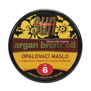 Opalovací máslo s arganovým olejem SPF 6 200 ml