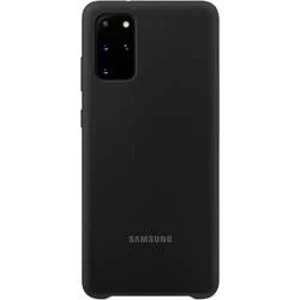 Silikonové pouzdro Silicone Cover EF-PG985TBEGEU pro Samsung Galaxy S20 plus, černá