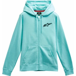 Alpinestars Women Ageless Hoodie Light Aqua/Black M Capucha