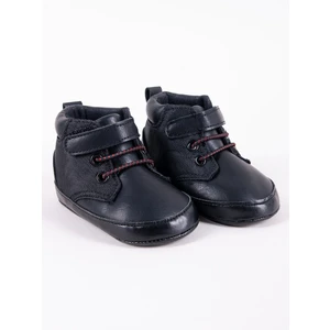 Kojenecké capačky/botičky YO ! - černé, vel. 0/6 m, vel. 68-80 (6-12m)