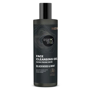 Organic Shop Men Blackwood & Mint čisticí gel pro muže 200 ml