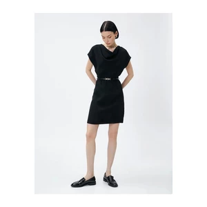 Koton Women's Dress Black 3sak80001uw