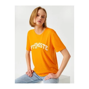 Koton 2cm13926yk Women's T-shirt Green