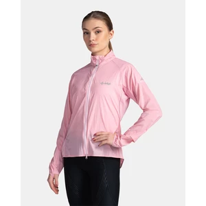Dámská běžecká bunda Kilpi TIRANO-W Světle růžová