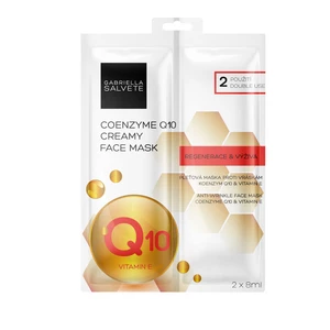 Gabriella Salvete Face Mask Coenzyme Q10 regeneračná pleťová maska proti vráskam 2x8 ml