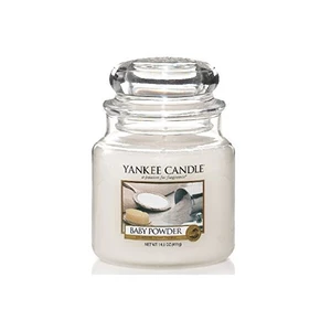 Yankee Candle Baby Powder Candle ( dětský pudr ) - Vonná svíčka  411 g