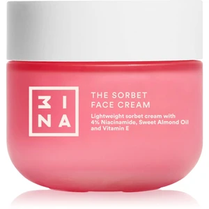 3INA Skincare The Sorbet Face Cream ľahký hydratačný krém na tvár 50 ml