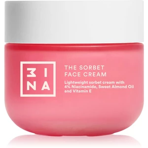 3INA Skincare The Sorbet Face Cream ľahký hydratačný krém na tvár 50 ml