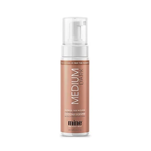 Minetan Samoopaľovacie pena stredne tmavá Medium Dark (Tanning Foam) 200 ml