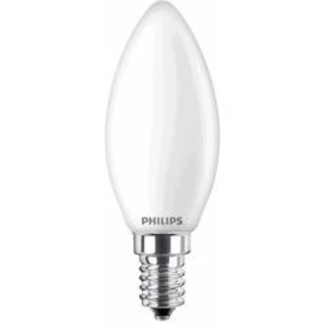 LED žárovka E14 Philips CLA B35 FR 4,3W (40W) teplá bílá (2700K), svíčka