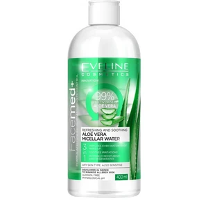 Eveline Cosmetics FaceMed+ micelárna voda s aloe vera 400 ml