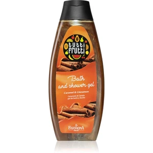 Farmona Tutti Frutti Caramel & Cinnamon sprchový a koupelový gel 425 ml