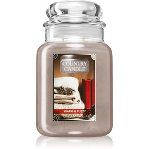 Country Candle Warm & Fuzzy vonná svíčka 680 g