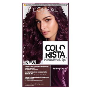 L’Oréal Paris Colorista Permanent Gel permanentná farba na vlasy odtieň Dark Purple
