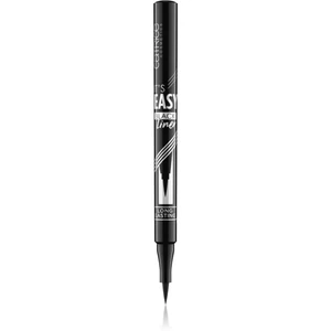 Catrice It's Easy Black Liner tekuté oční linky odstín 010 BLACKEST BLACK 1 ml