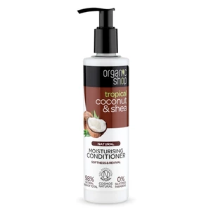 Organic Shop Natural Coconut & Shea hydratační kondicionér pro suché a poškozené vlasy 280 ml