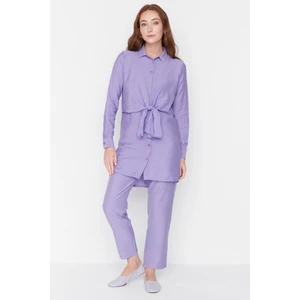 Trendyol Two-Piece Set - Purple - Regular fit