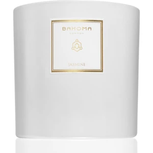 Bahoma London White Pearl Collection Jasmine vonná sviečka 620 g