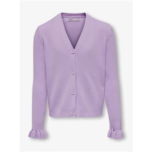 Light purple girly cardigan ONLY Sally - Girls