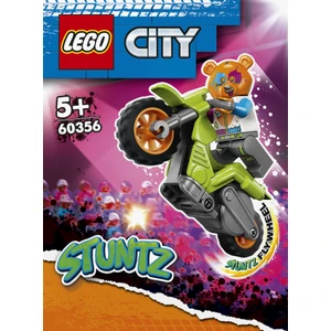 LEGO® City 60356 Medveď a kaskadérska motorka