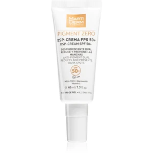 MartiDerm Pigment Zero DSP-Cream denní krém proti pigmentovým skvrnám SPF 50+ 40 ml