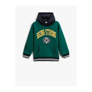 Koton Sweatshirt - Green - Regular fit