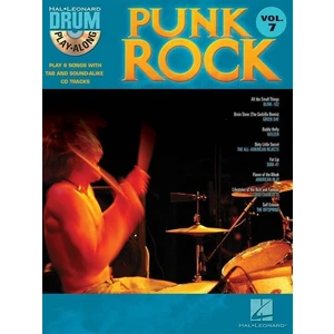 Hal Leonard Punk Rock Drums Music Book