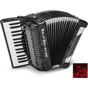 Weltmeister Kristall 30/60/III/5 Roșu Acordeon cu clape