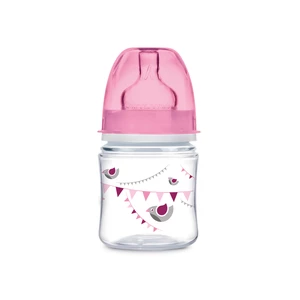 Canpol Babies Antikolik. lahvička se širokým hrdlem,  120 ml - růžová