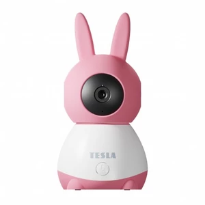 Tesla Smart Camera 360 Baby Biela-Ružová