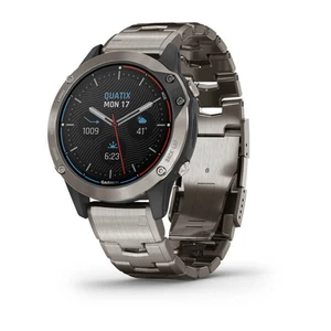 Garmin quatix 6 Sapphire, Titanium, Titanium band