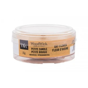 Woodwick Oat Flower votívna sviečka s dreveným knotom 31 g