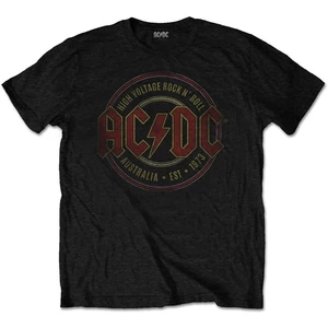 AC/DC Tričko Est. 1976 Černá XL
