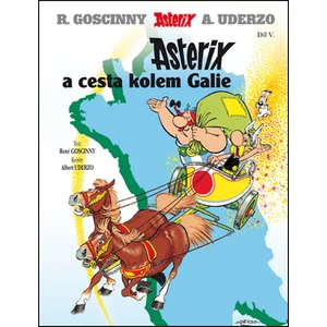 Asterix a cesta kolem Galie - René Goscinny