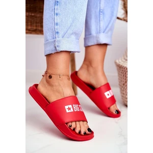 Women's Slides Big Star Red GG274041