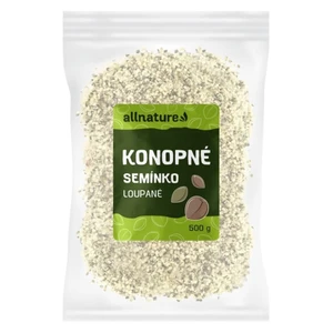 Allnature Konopné semienko lúpané 500 g