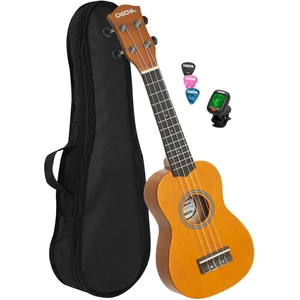 Cascha HH 3973 EN Ukulele soprano Giallo