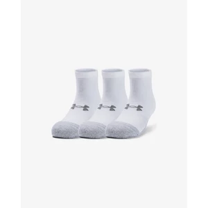 Under Armour HeatGear® Ponožky 3 páry Bílá