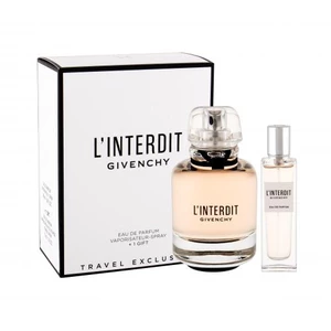 Givenchy L´Interdit darčeková kazeta parfumovaná voda 80 ml + parfumovaná voda 15 ml pre ženy