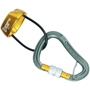 Singing Rock Buddy Set Belay Tube Yellow/Bora GP HMS Screw Carabiner Grey