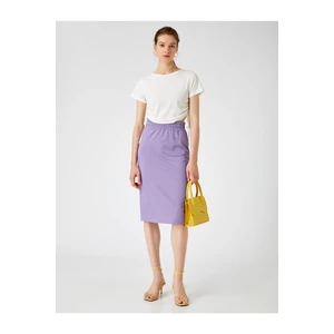 Koton Women's Purple Skirt