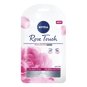 Nivea Hydratační maska na oční okolí s kyselinou hyaluronovou Rose Touch (Hydrating Under-Eye Mask)