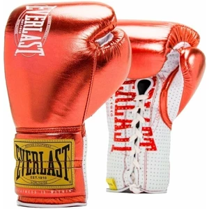 Everlast 1910 Pro Fight Gloves Red 8oz Gant de boxe et de MMA