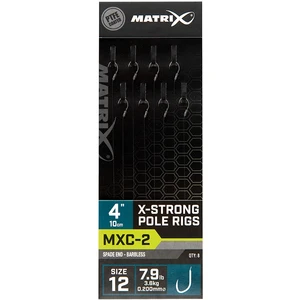 Matrix náväzec mxc-2 x-strong pole rig barbless 10 cm - size 12 0,20 mm