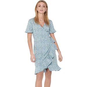 ONLY Dámské šaty ONLOLIVIA Regular Fit 15206407 Dusk Blue 34