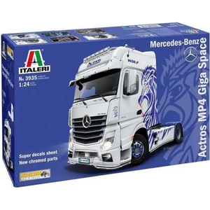 Model tahače, stavebnice Italeri MB Actros MP4 Show GigaSpace 3935, 1:24